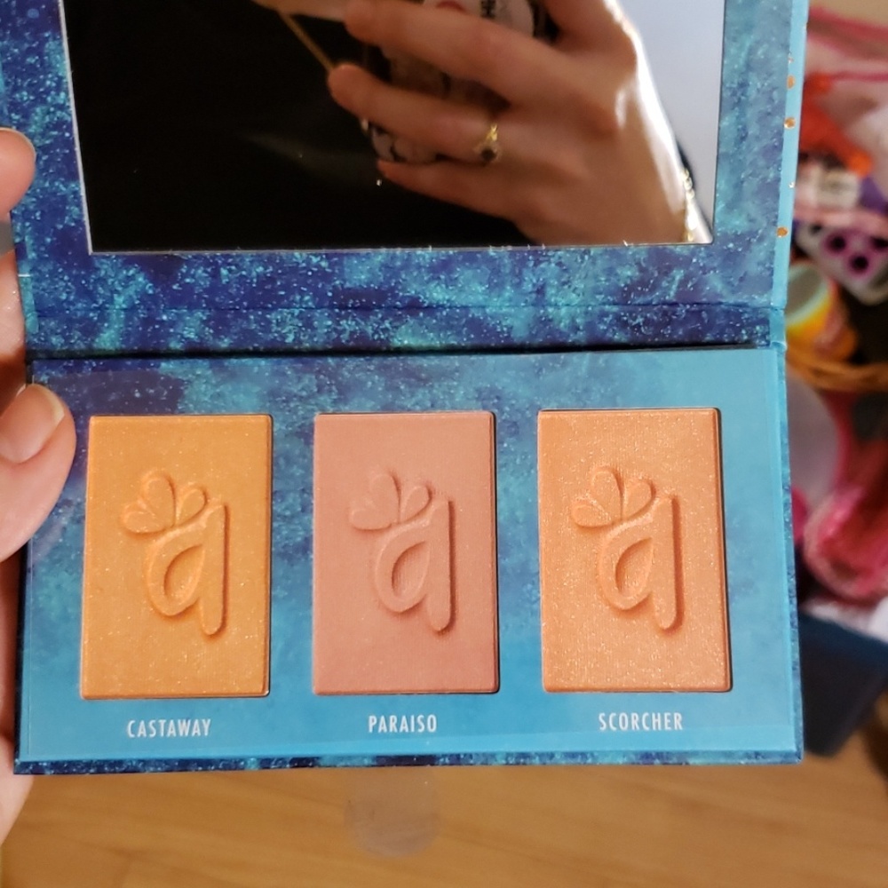 Blush trio